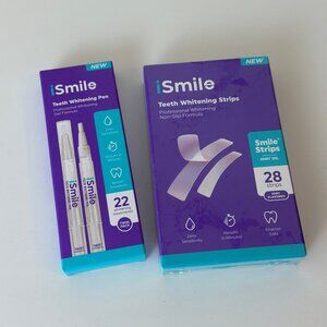 iSmile Teeth Whitening Strips + Pen